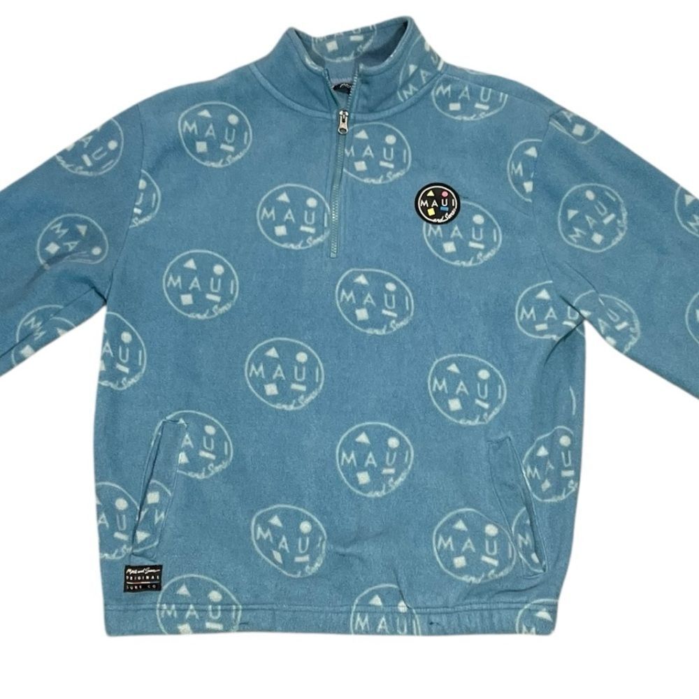 🌊 Maui and Sons Fleece Pullover – Medium